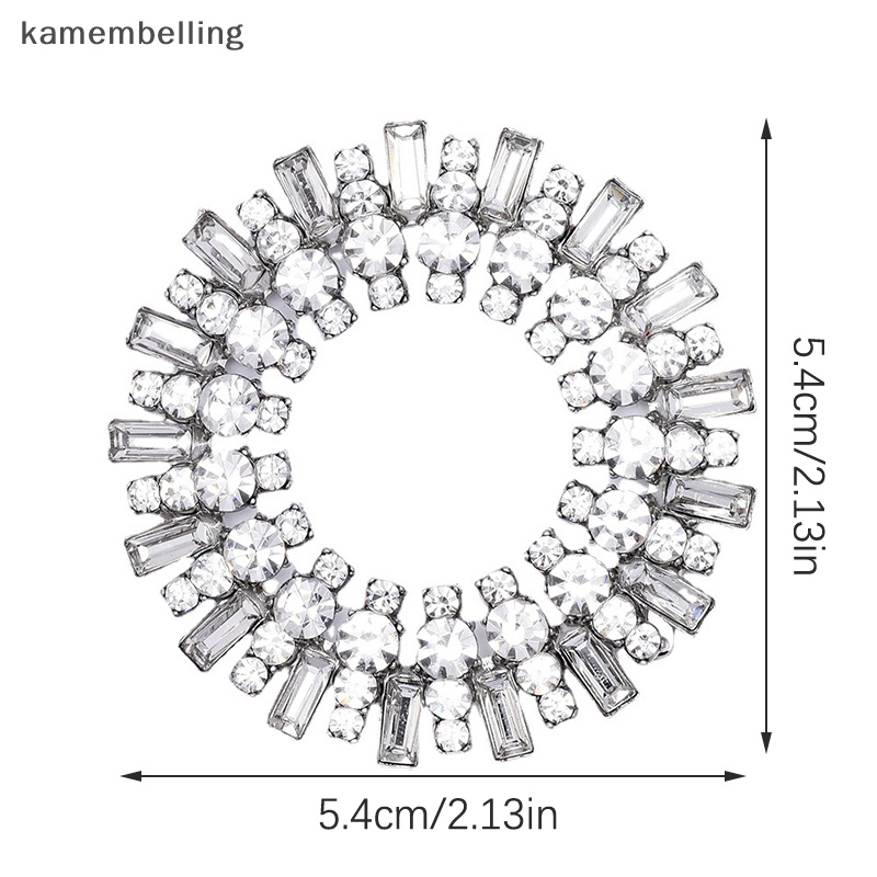 Kamembelling 1 Kẹp Cài Áo Hình Giày Cao Gót Đính Đá Lấp Lánh