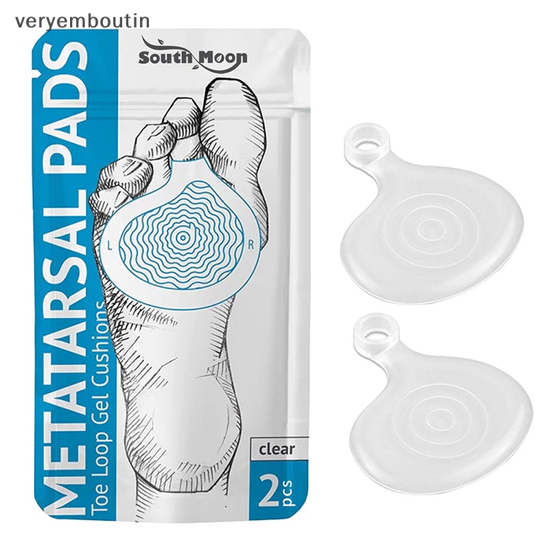 Set 1 Cặp Đệm Silicone Gel Hỗ Trợ Vòm Chân