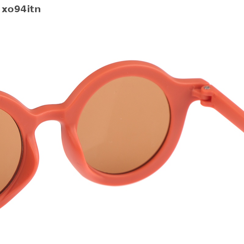 Kính Mát Tròng Đôi In Họa Tiết Da Báo Kiểu Vintage Dễ Thương Cho Bé