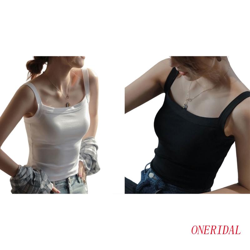 Áo Croptop Sát Nách Cổ Vuông Thời Trang Mùa Hè