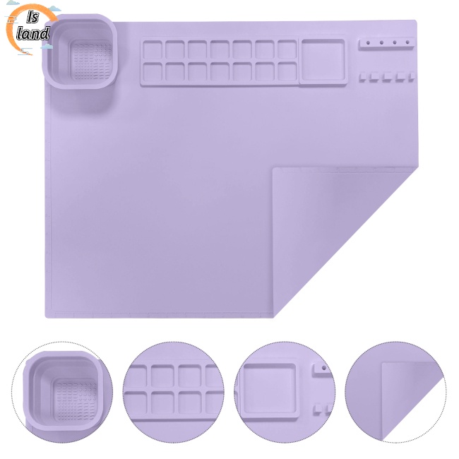 [IS] Thảm Silicone Chống Thấm Nước Chịu Nhiệt Có Thể Gấp Gọn Dùng Làm Đồ Thủ Công Mỹ Nghệ