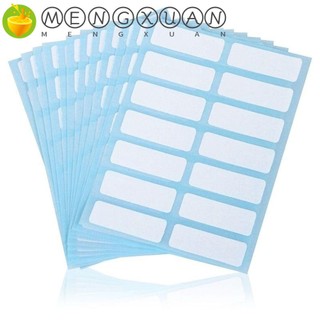 12 Tờ nhãn dán ghi chú 13x38mm màu trắng tự dính