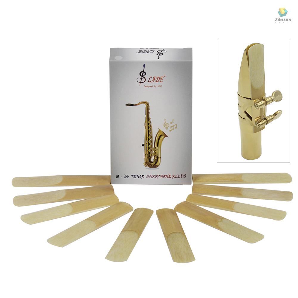 Set 10 Hộp 2.5 / 10 Kèn Saxophone Tenor Bb Tenor Saxophone