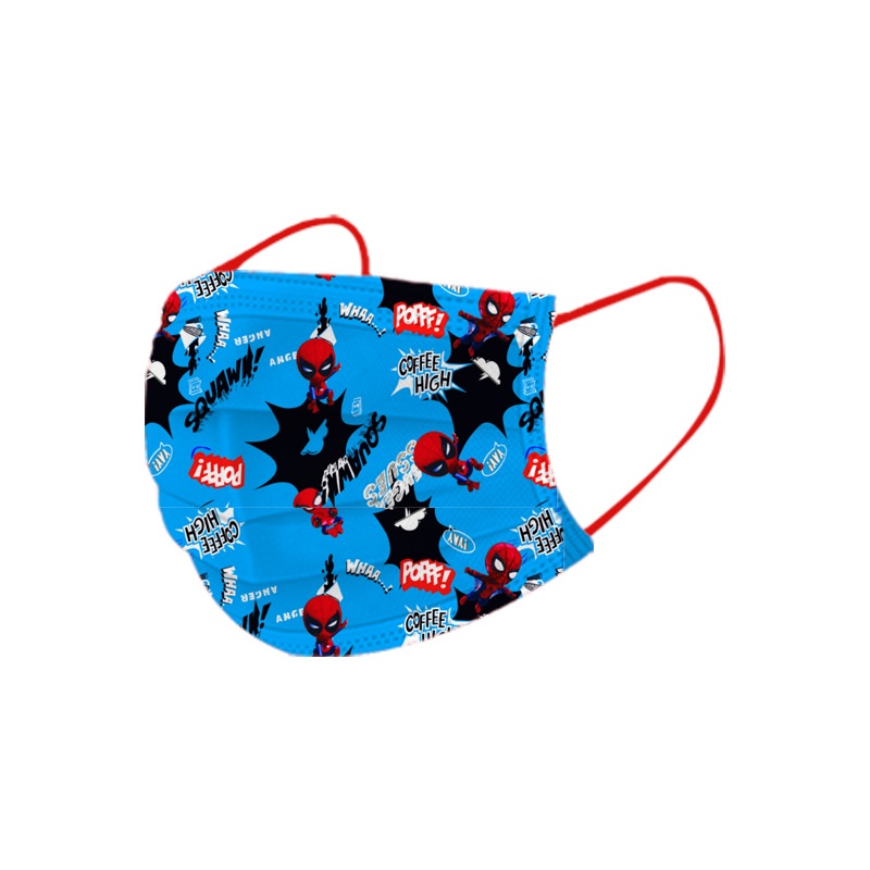Khẩu Trang In Hoạt Hình Avengers 3D Ba Chiều Chống Nhỏ Giọt Dùng Một Lần Dành Cho Trẻ Em Và Người Lớn