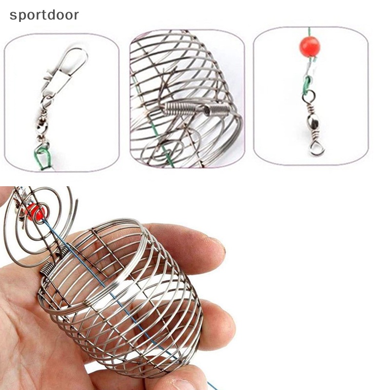 Lồng Bắt Cá Bằng Thép Không Gỉ Tiện Dụng Cho Hoạt Động Ngoài Trời