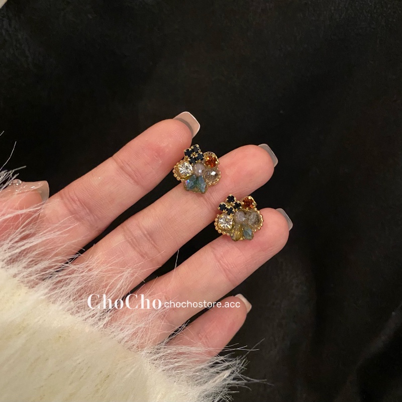 Đôi Bông Tai Dáng Dài Phong Cách vintage Thời Trang Cho Nữ