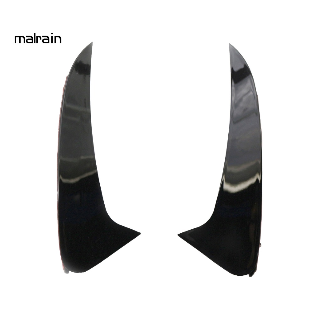 Bộ 2 Ốp Lỗ Thông Khí Chống Trầy Xước Cách Nhiệt Màu Đen Sáng Cho Mercedes-Benz W205 C Class 15-18