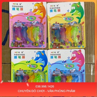 Vỉ 4 cá định vị cầm tay cho bé _dcpt