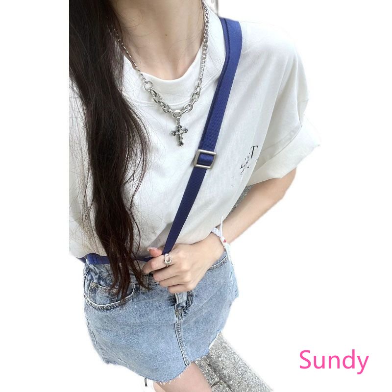 Chân Váy Jeans Lưng Cao Thiết Kế Đơn Giản Hợp Thời Trang