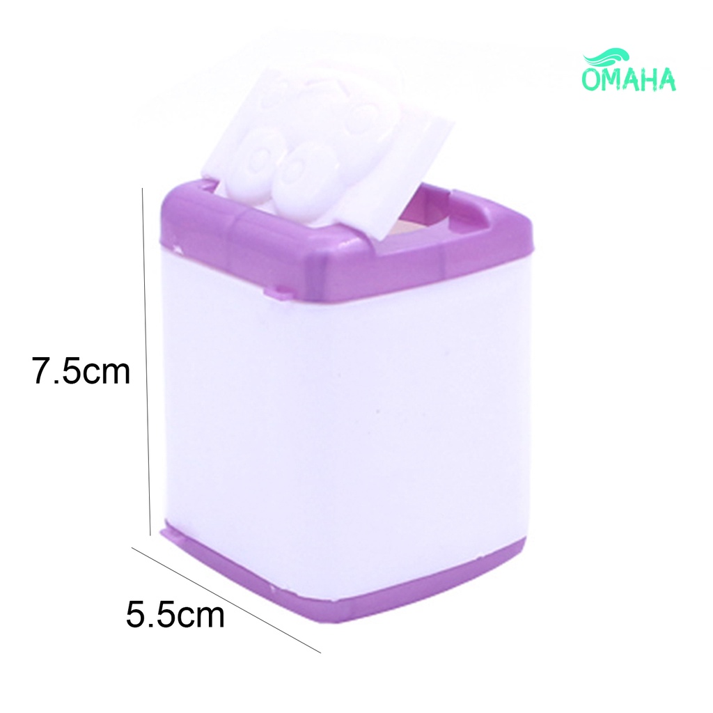 Mô Hình Máy Giặt Mini Bằng Silicon Dễ Thương Cho Nhà Búp Bê