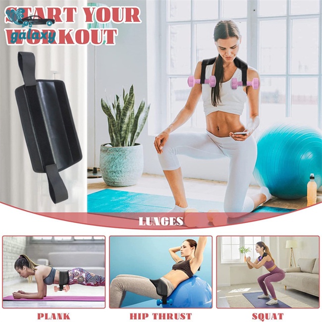 Galaxy Dây Đai Đeo Hông Hỗ Trợ Luyện Tập Squat / Thể Hình Tại Nhà Đa Năng Cho Nam Và Nữ