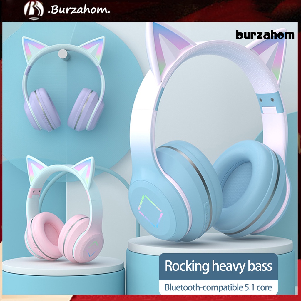 1 Bộ Tai Nghe Bluetooth 5.1 Không Dây DR57 Chống Ồn 200mAh Có Đèn RGB Âm Thanh Nổi Kiểu Dáng Thể Thao