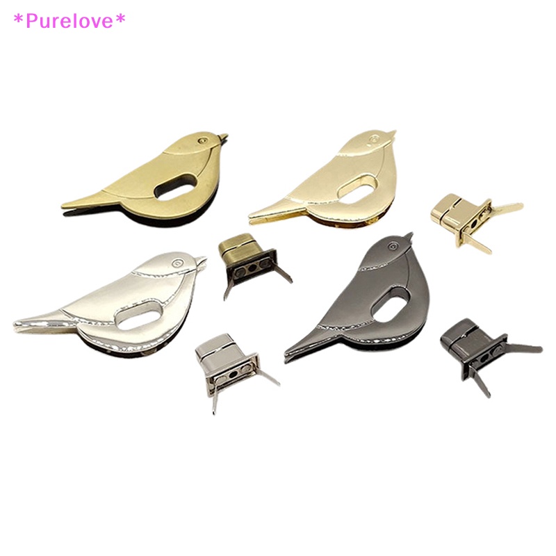 Khóa Kim Loại Hình Chú Chim Dành Cho Túi Xách Đeo Vai Mới