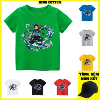 Áo thun trẻ em tanjiro 2, 8 màu áo, đầy đủ size có big size, màu khác nhắn tin shop