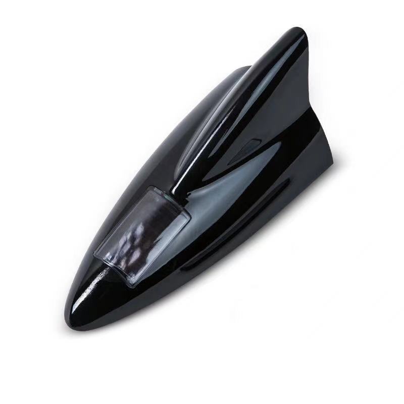 Ăng Ten Vây Cá Mập Có Đèn Led Chống Nứt Dùng Năng Lượng Mặt Trời Trang Trí Nóc Xe Hơi KPQV