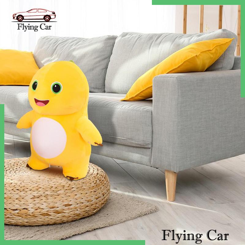 [Lzdjfmy2] Thú Nhồi Bông Hình Động Vật Thật Có Khóa Kéo Mềm Mại Đáng Yêu Cho Phòng Ngủ