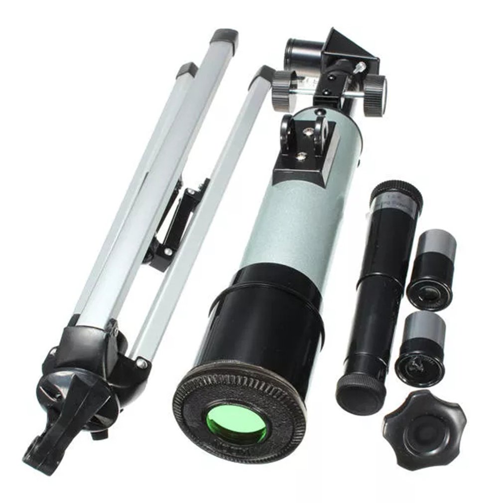 Professional Outdoor Hd Refractive Astronomical Telescope High Magnification Zoom Monocular Spotting Scope F360X50 [Q/3]