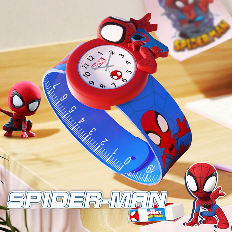 Đồng Hồ Thạch Anh Disney Marvel Người Nhện Cho Trẻ Em Dropshipping Reloj Menino Rel Gio Infantil Meninas