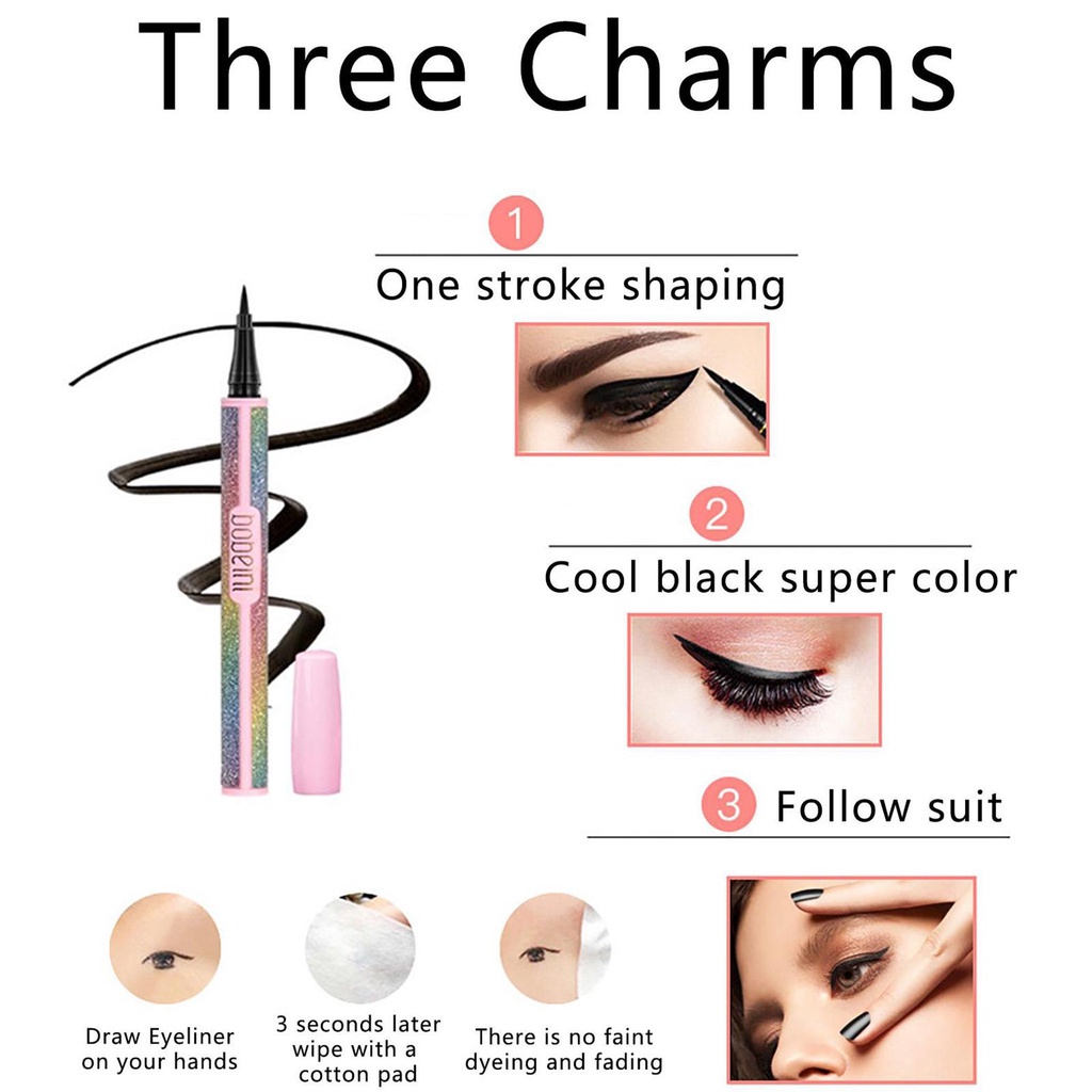 Bút Kẻ Mắt Dạng Lỏng Chống Thấm Mồ Hôi Lâu Trôi T6K1