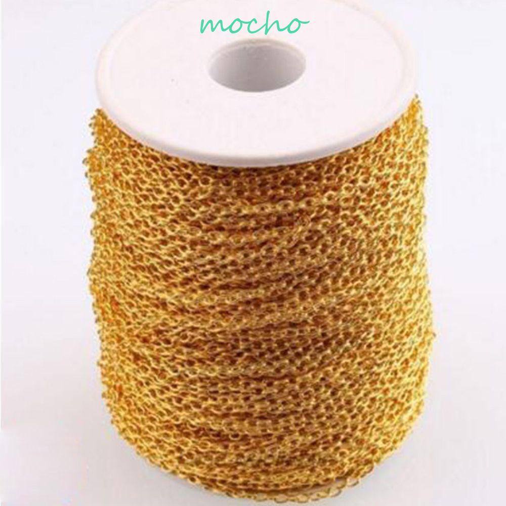 Dây Chuyền Dạng Xoắn Bằng Sắt Kích Thước 4 * 3MM Chất Lượng Cao|Dụng Cụ Làm Đồ Thủ Công Chuyên Dụng