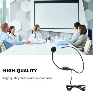 First Vocal Wired Headset Microphone microfono For Voice Amplifier Speaker