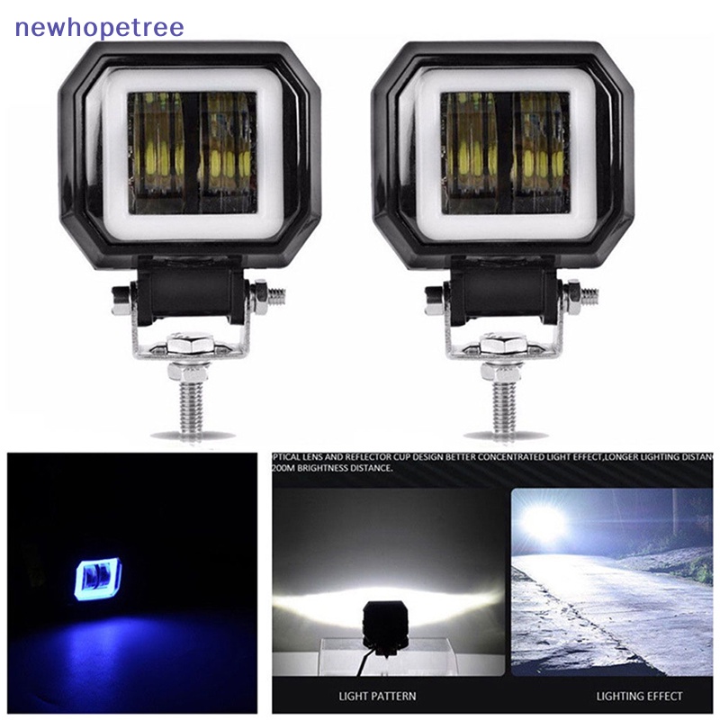 Đèn Pha Led 20W Chuyên Dụng Cho Jeep ATV 12V 24V SUV