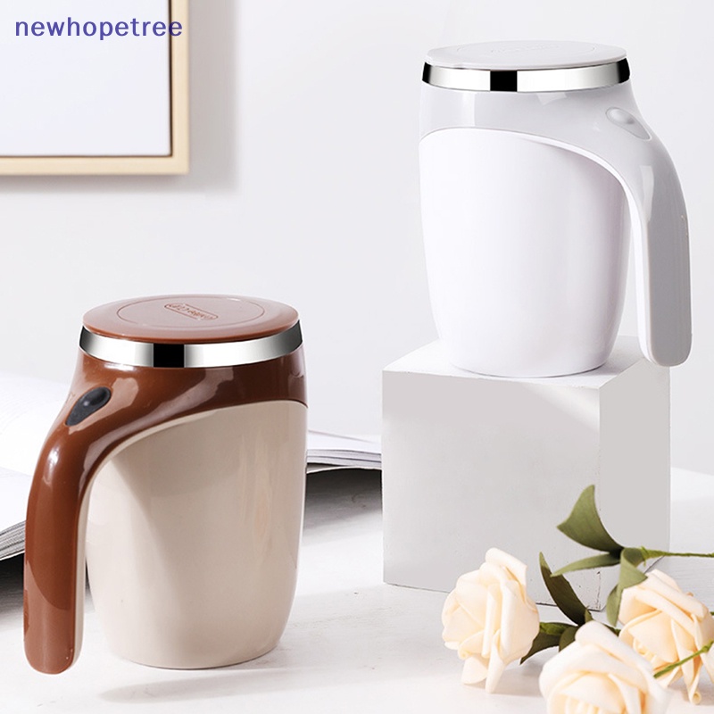 Cốc Khuấy Cà Phê Tự Động Thông Minh Bằng Thép Không Gỉ