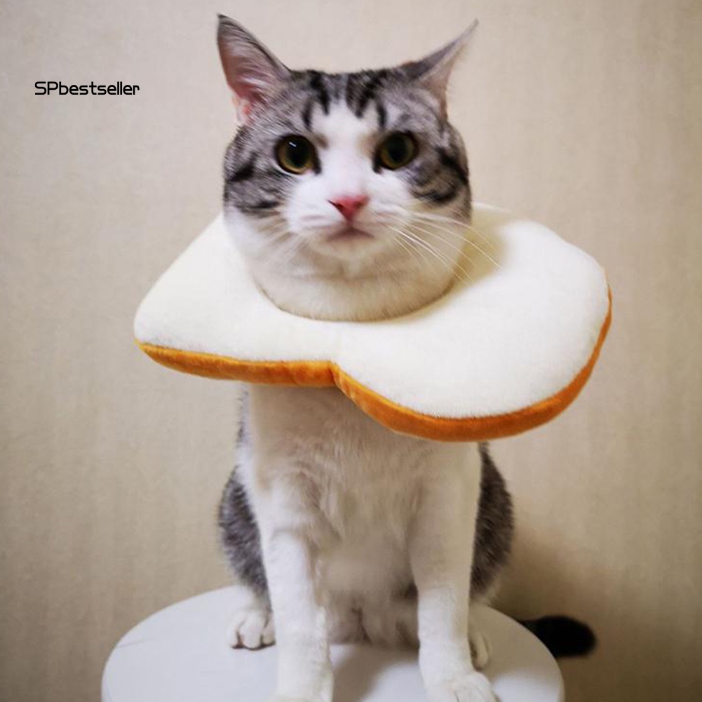 Khăn Choàng Cổ Hình Bánh Mì Hoạt Hình Mềm Mại Dành Cho Cún Cưng