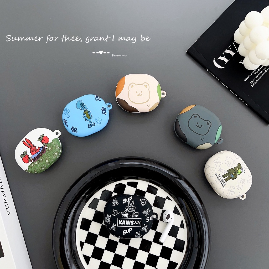 Vỏ Bảo Vệ Hộp Sạc Tai nghe không dây Redmi buds4 lite TWS Bằng TPU Mềm Chống Sốc Họa Tiết Hoạt Hình Dễ Thương