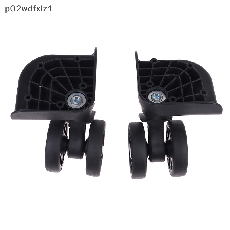 New 2 cái vali hành lý bánh xe Vali sửa chữa bộ chống mài mòn 360 xoay thay thế có thể tháo rời on sale