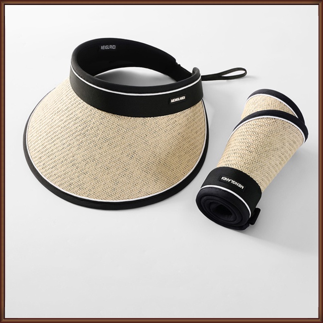 Nón Cói Rộng Vành Hở Chóp Thoáng Khí Thời Trang Đi Biển Cho Nữ