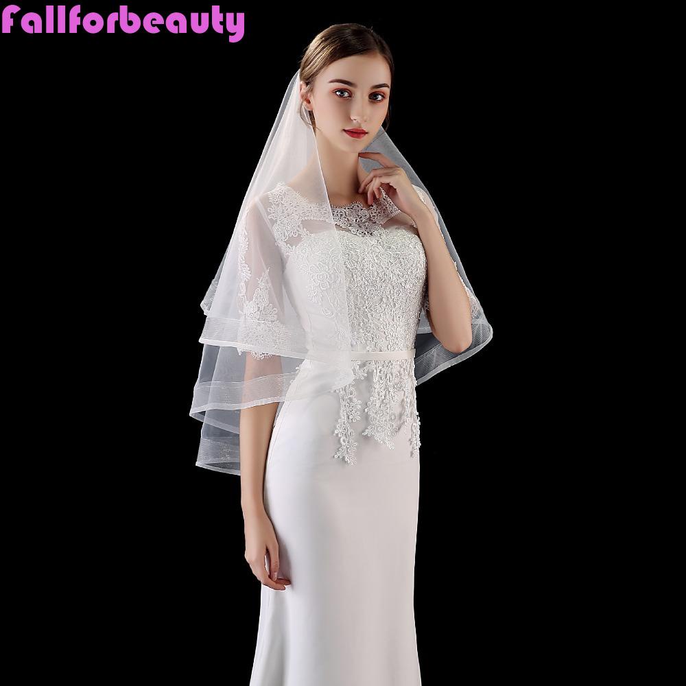 Mạng Che Mặt Một Lớp Vải Gạc Thanh Lịch Chụp Hình Cô Dâu