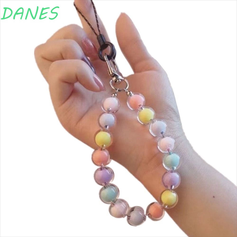 Dây Đeo Điện Thoại Chuỗi Hạt Acrylic|Dây Hạt Chống Thất Lạc Tiện Lợi Dễ Sử Dụng