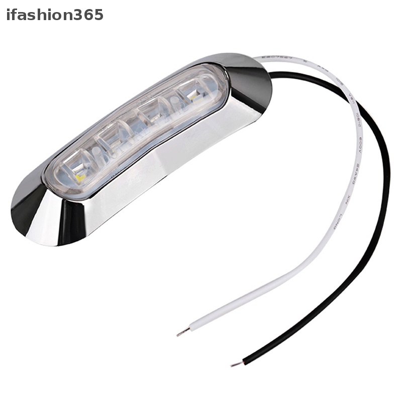Đèn Led Cảnh Báo 4 Bóng 10V-30V ifashion365 Gắn Hông Xe Tải
