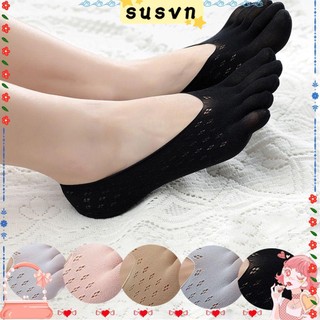 Vớ Lười Xỏ Ngón Thoáng Khí Chống Trượt Dành Cho Nữ