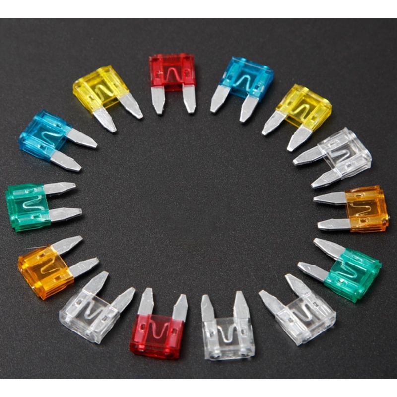 Combo 10 cầu chì ghim dùng cho xe điện, xe máy, ô tô