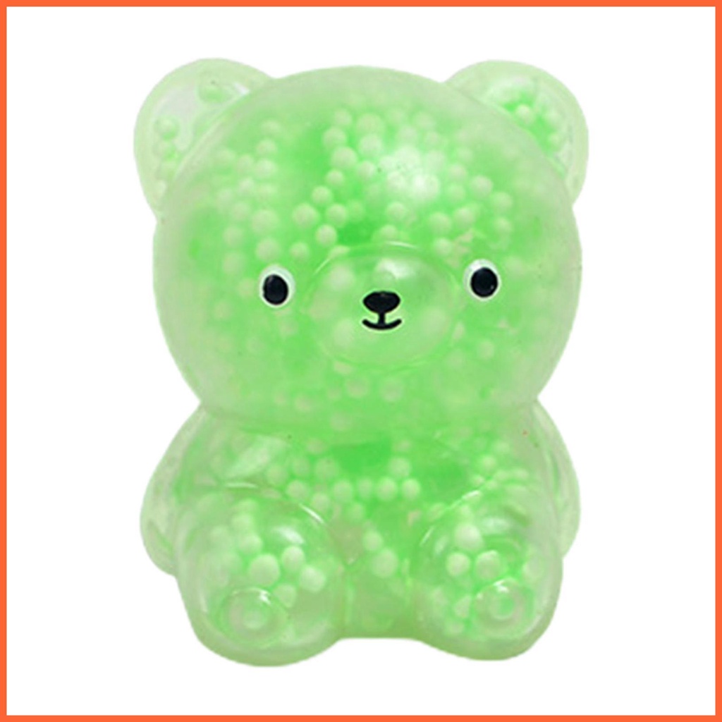 Đồ Chơi Nắn Bóp Đàn Hồi Giảm Stress Hình Gấu
