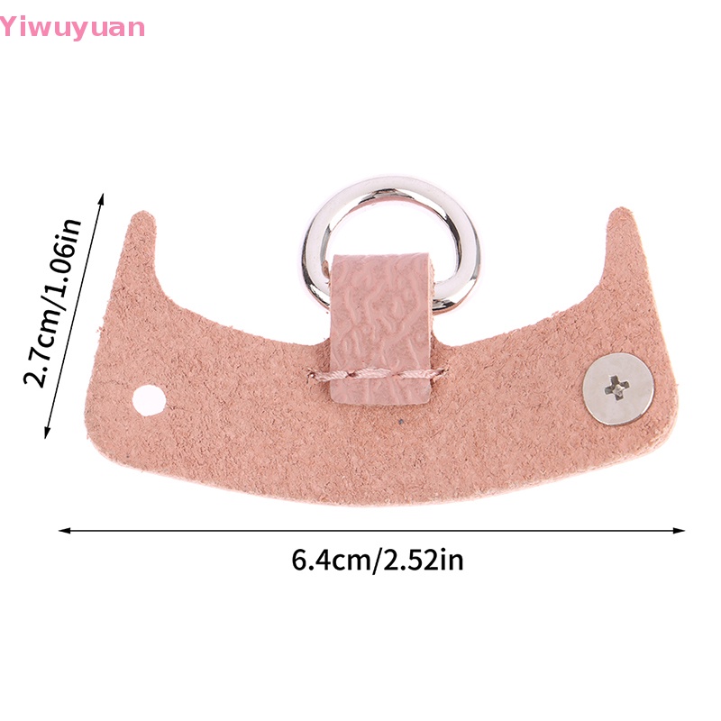 < Yiwuyuan > Túi Đeo Chéo Vai Bằng Da Thật Không Cần Đục Lỗ Mới