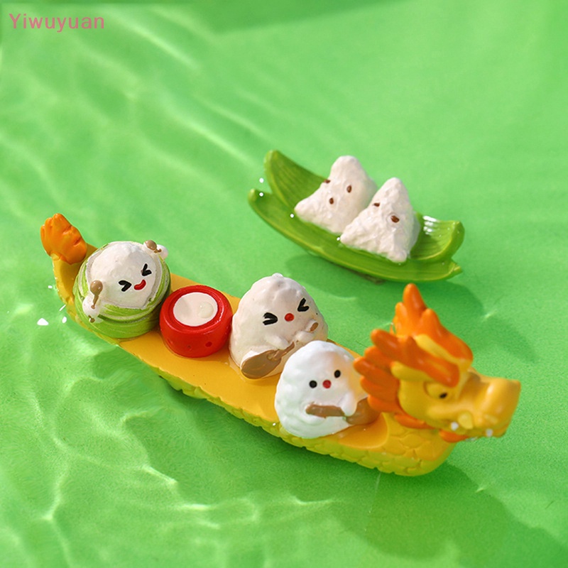 < Yiwuyuan > Tượng Nhựa Resin Thủ Công Hình Thỏ Trắng Thế Giới Thiên Đường Hoạt Hình Dễ Thương Trang Trí Sân Vườn Mới