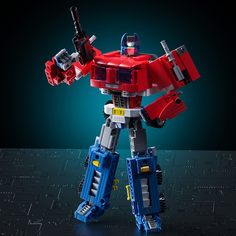 Đồ Chơi Lắp Ráp Robot Biến Hình Optimus Prime Cho Bé