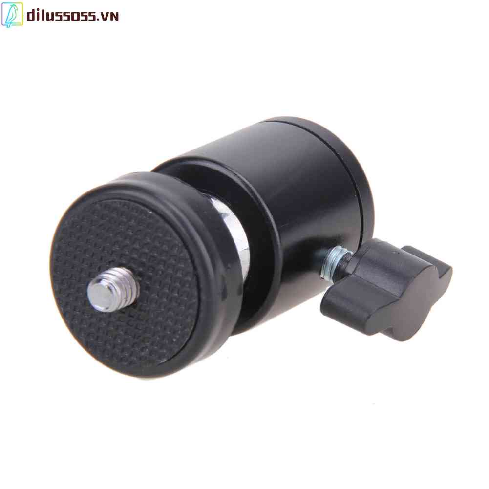 Đầu Bi Mini Xoay 360 Độ Dsr + Ốc Vít 1 / 4 &quot;Cho Giá Đỡ Máy Ảnh DSLR