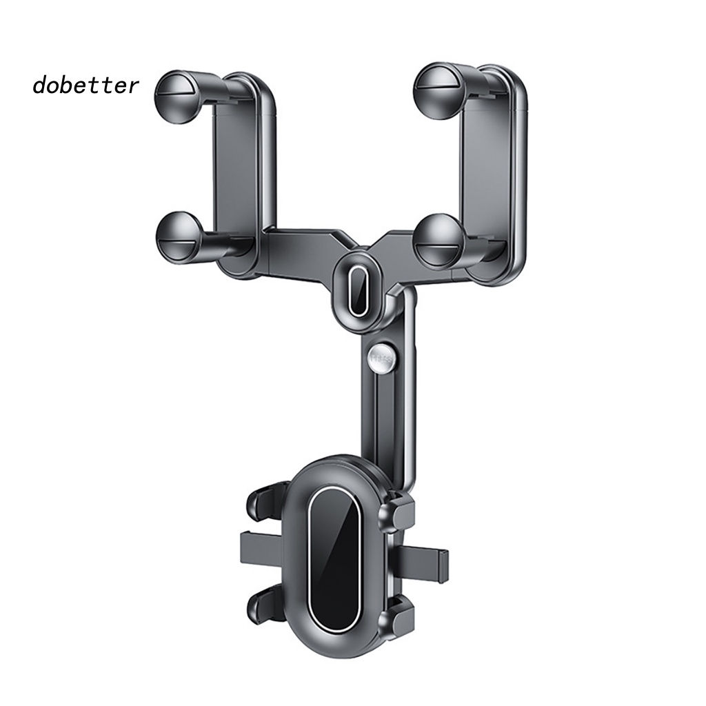 Giá Đỡ Điện Thoại Xoay 360 Độ Chống Rung Lắc Có Thể Điều Chỉnh Đa Năng Gắn Kính Chiếu Hậu Xe Hơi