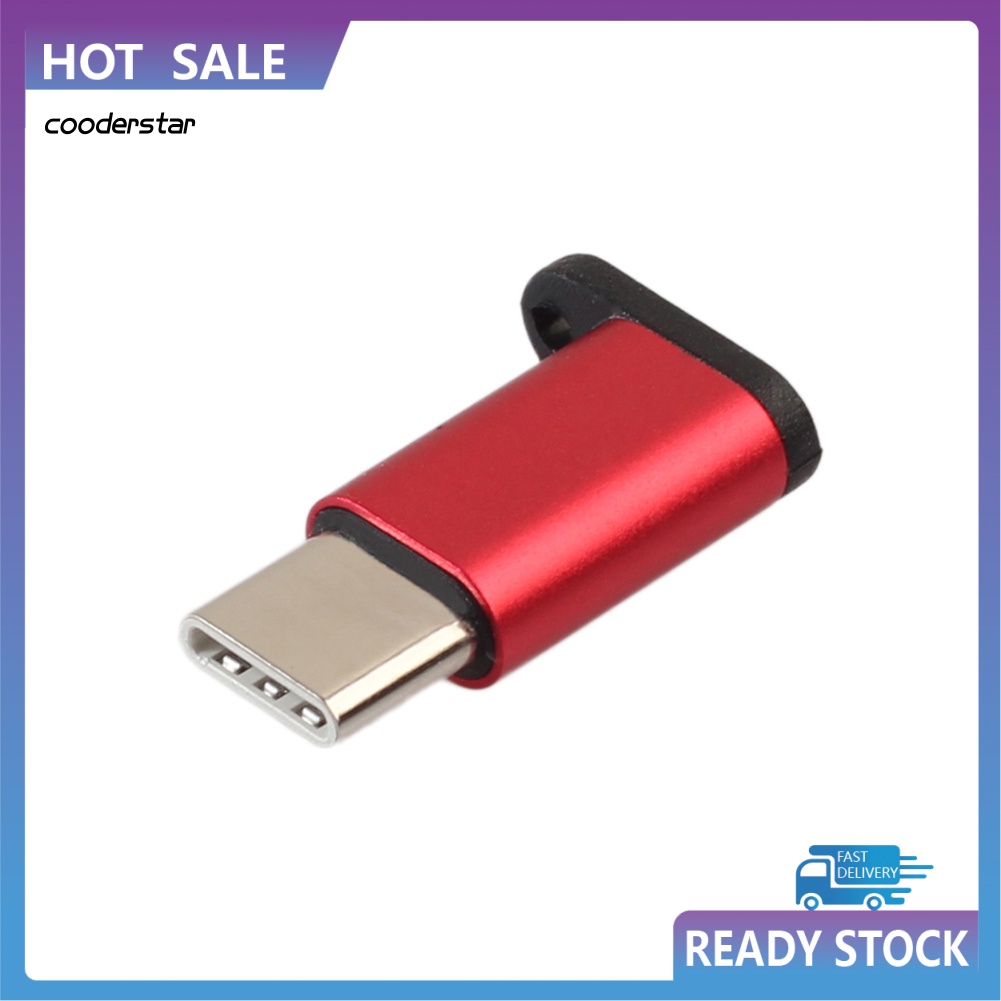 Đầu Nối Chuyển Đổi Micro USB Cái Sang Đực USB Type C Cho Macbook