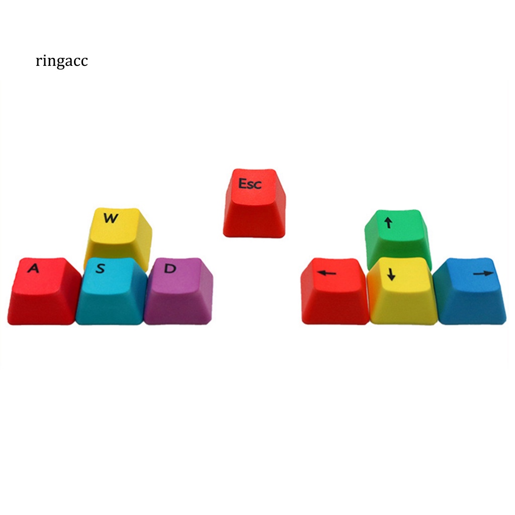 Bộ 9 Nút Bàn Phím Thay Thế Cho Máy Tính RGA W / S / A / D / Esc