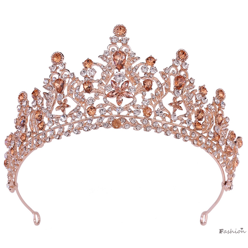 Vương Miện Đội Đầu Đính Pha Lê Lấp Lánh