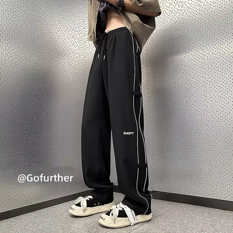 Quần Dài Ống Rộng Phong Cách Đường Phố Thời Trang Mùa Hè Cho Nam