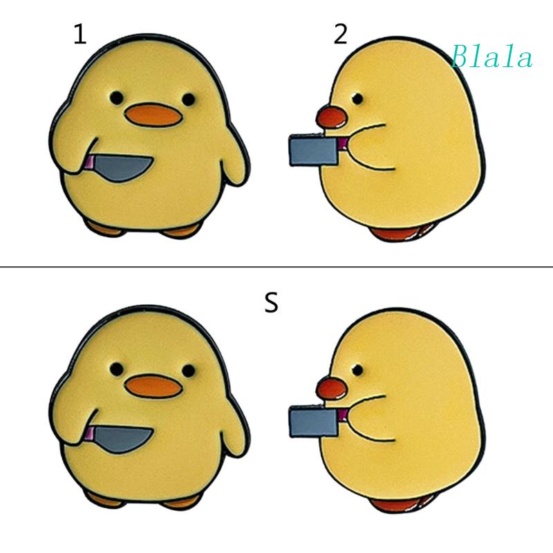 Trâm Cài Áo Hình Vịt Hoạt Hình Phong Cách Hàn Quốc