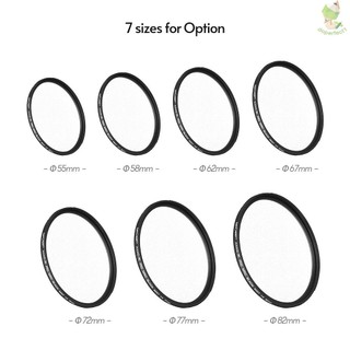 K&F CONCEPT Soft Focus Filter Diffusion Filters Black Mist 1/4 Waterproof Scratch-Resistant for DSLR camera Lens, 82mm D   Came-6.5