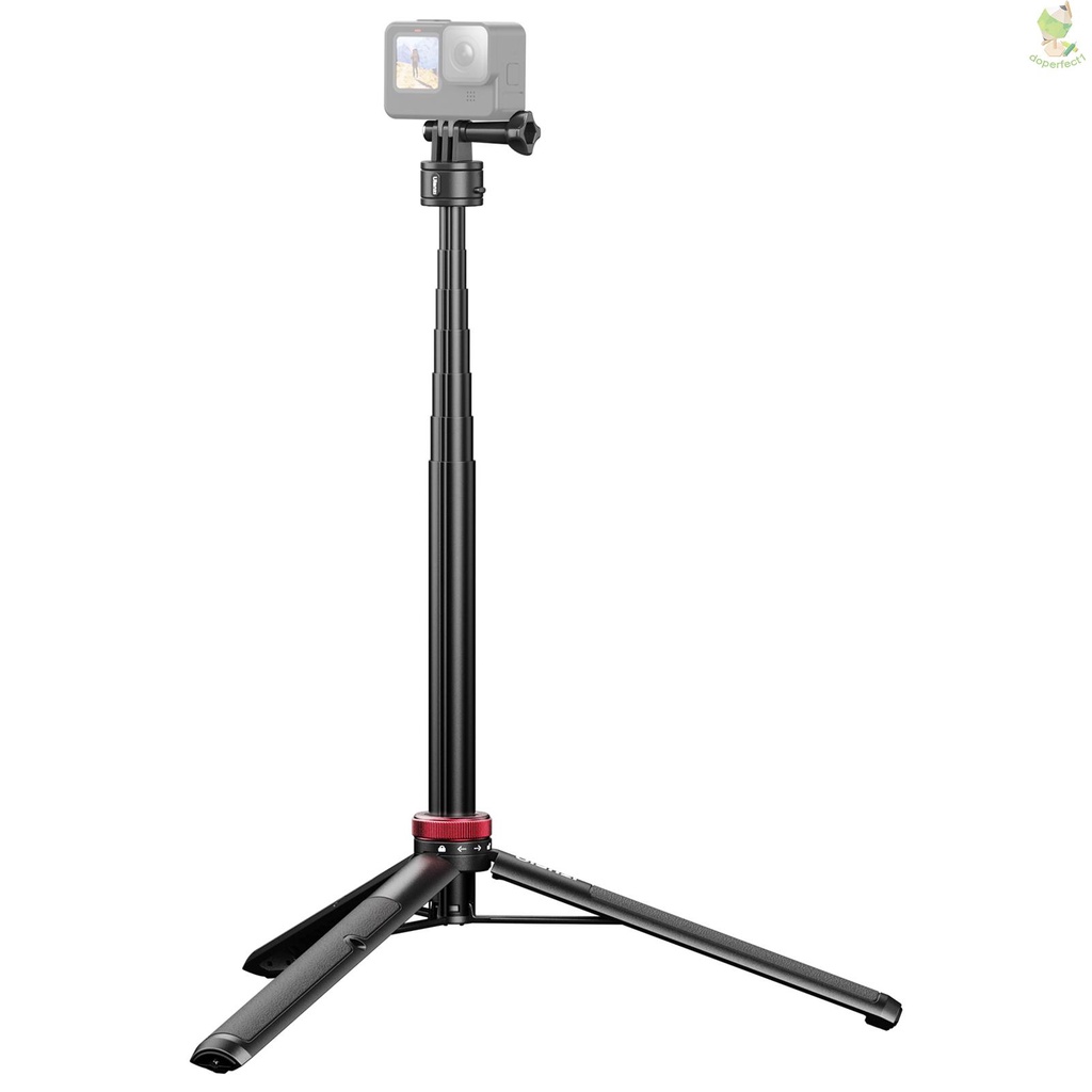Ulanzi Go-Quick II Sports Camera Selfie Stick Tripod Magnetic Quick Release Mount Max.140cm/55in Extra Long Extension Re   Came-6.5