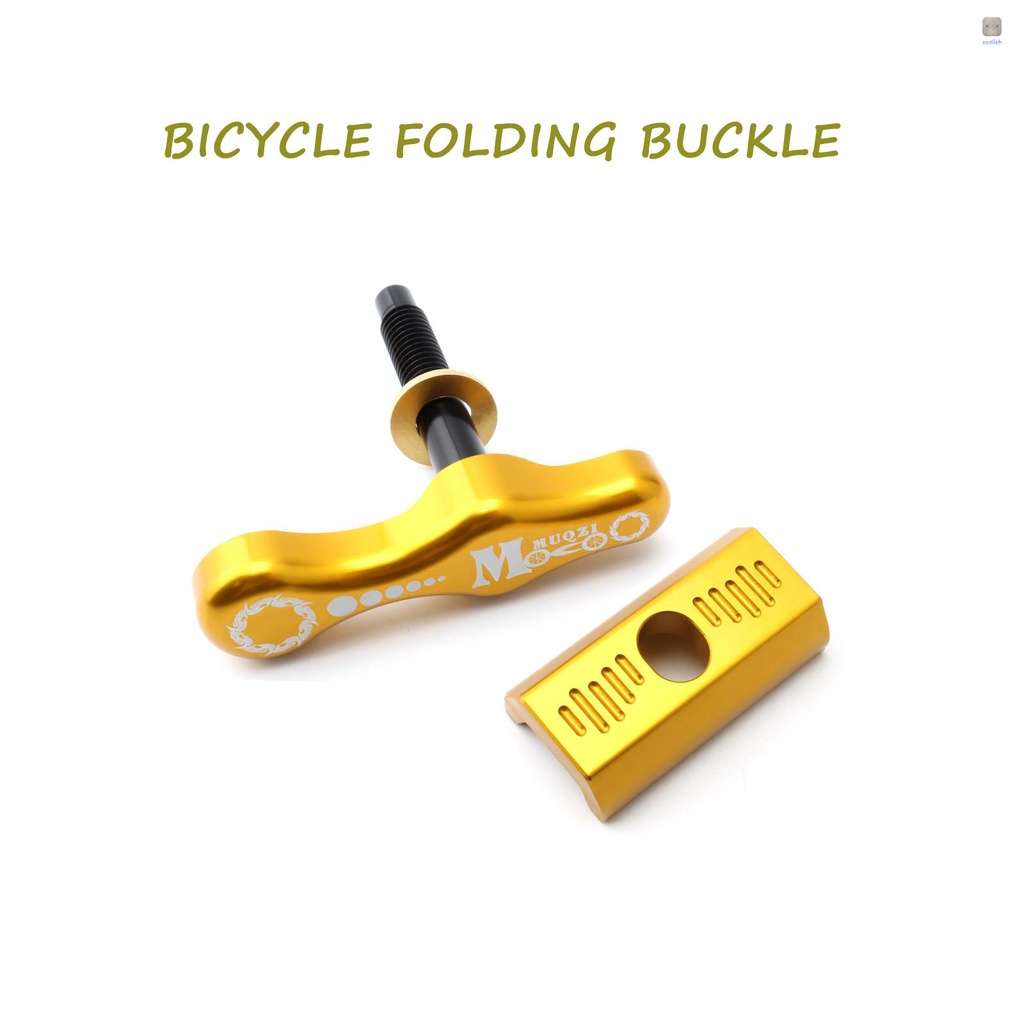 Khóa Bản Lề Xe Đạp Bằng Hợp Kim Nhôm Có Thể Gấp Gọn Tiện Dụng